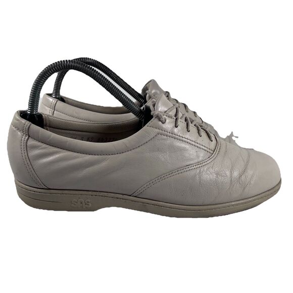 SAS Whisper Tripad Comfort Leather Lace Up Shoes Sneakers Women's Size 9.5 Slim - Picture 1 of 8